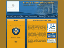 Tablet Screenshot of centroippicomeisino.it